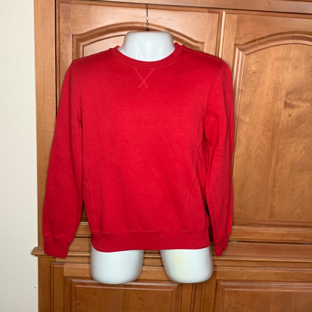 Leg3nd Red Pullover Sweatshirt